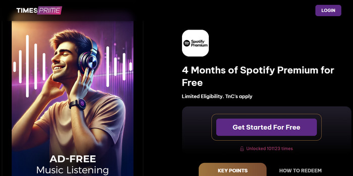 Spotify Premium bei Times Prime kostenlos holen
