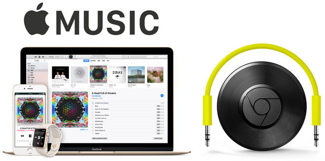 apple music auf chromecast audio spielen