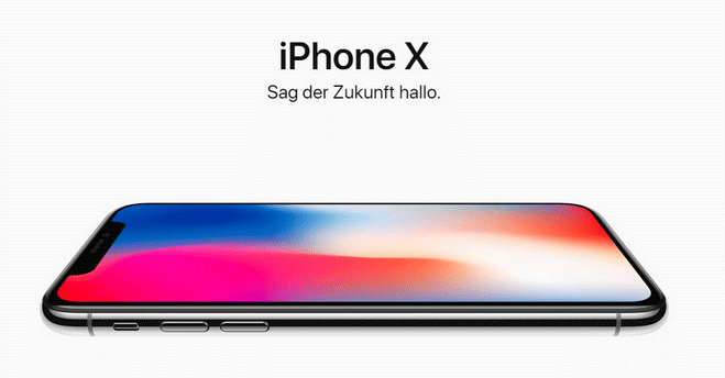 iPhone X: Sag der Zukunft hallo