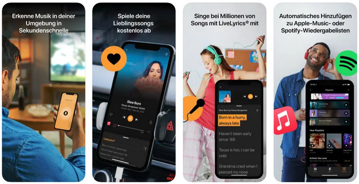 Musik erkennen mit SoundHound-App