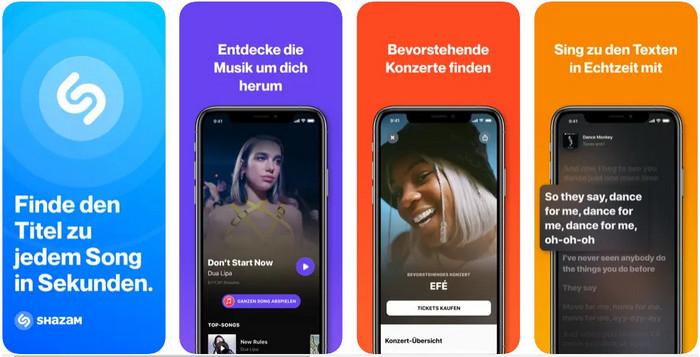 Musik erkennen mit Shazam-App