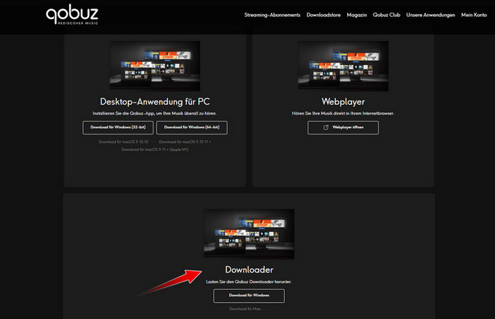 Qobuz Downloader installieren