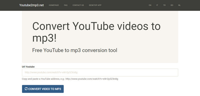 Youtube2mp3.net