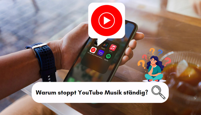 YouTube Music stoppt